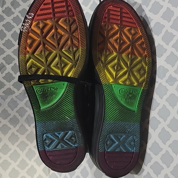 Custom Pride Rainbow Galaxy Space Chuck Taylor Converse ~ 5M 7W - Picture 3 of 4